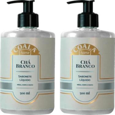Imagem de Kit 2 Sabonete Líquido 500Ml Corpo E Mãos Coala Chá Branco