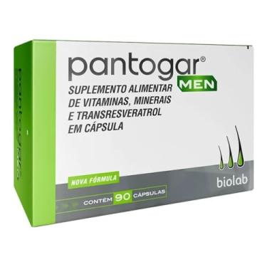 Imagem de Suplemento Alimentar Pantogar Men Biolab 90 Cápsulas