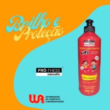 Imagem de Pró-thess creme para pentear kids todos tipos de cabelos 300ml