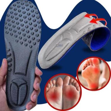 Imagem de Palmilha Massageadora Anatômica Anti Impacto para Neuroma de Morton e 
