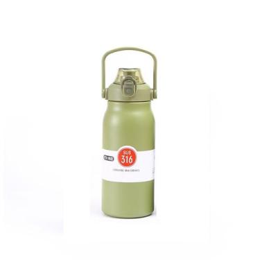 Imagem de Garrafa Térmica Aço Inoxidável 1700ML Isolada a Vácuo Grande Capacidad