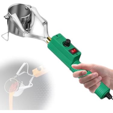 Imagem de Mini Pote De Chumbo, 150 °c -450 °c Pote Elétrico De Lata, 1100g De Alta Capacidade, Cadinho De Fundição De Metal Para Moldes De Peso De Pesca & Pingente De Metal