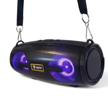 Imagem de Caixa De Som Bluetooth Yep Capsula Portatil Rádio Led Cordão - MultiA,