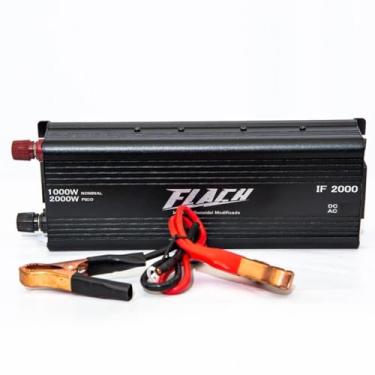 Imagem de Inversor De Tensão 24v Para 110v Flach 2000w Pico
