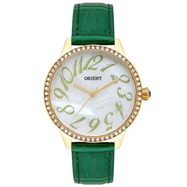 Imagem de Relógio ORIENT feminino dourado madrepérola FGSC0023 C2EX