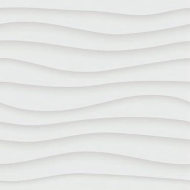 Imagem de Papel De Parede Adesivo Cinza Quarto Moderno Ondas Gesso 12m