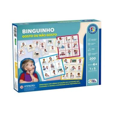 Imagem de Jogo Infantil Binguinho - Gosto Ou Não Gosto - Pais e Filhos - 791904-