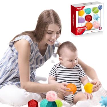 Imagem de Kit 8 mordedor para bebê infantil luxo