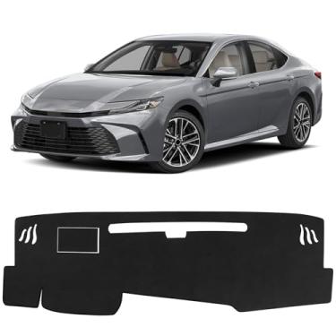 Imagem de Bercicci Capa de painel para Toyota 2025 2026 Camry Acessórios Capa de painel de flanela Tapete de painel central Capa de console protetor solar Pad