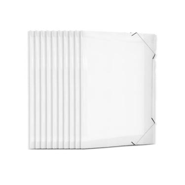 Imagem de KIT 10 Pasta Aba Elastico Documento Oficio Escritorio Escola - DAC