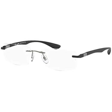 Imagem de Armação para Óculos Ray-Ban 0RX8724 1128 Tam 54 / Chumbo Escuro
