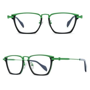 Imagem de VFDHN Armação de óculos de acetato de titânio para homens e mulheres (3)