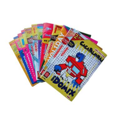 Imagem de 30 Passatempo Só Caça Palavra Sortido Sem Repetição 100Domix - Nobrand