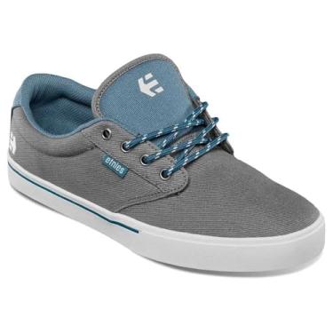 Imagem de Etnies Tênis masculino Jameson 2 ECO de skate, cinza/cinza/azul, 47 EU