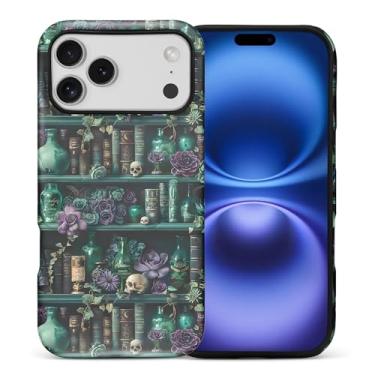 Imagem de DAIZAG Capa para iPhone EEE Pro Max, linda capa de telefone para meninas e mulheres, capa protetora à prova de choque resistente a arranhões - The Magician's Bookshelf