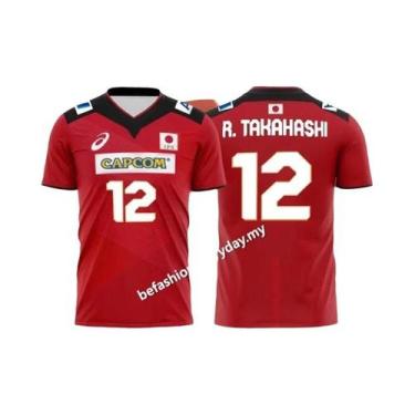 Imagem de Camiseta Masculina Respirável De Voleibol Com Estampa 3D, Confortável 