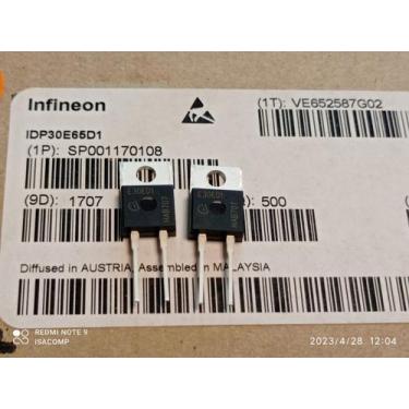 Imagem de 10x Diodo Rapido Idp30e65d1 = E30ed1 30amp 650v Infineon
