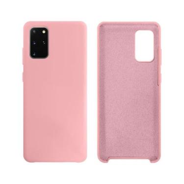 Imagem de Capa para Galaxy S20+ PLUS Silicone Cover - GCM, Rosa Chiclete