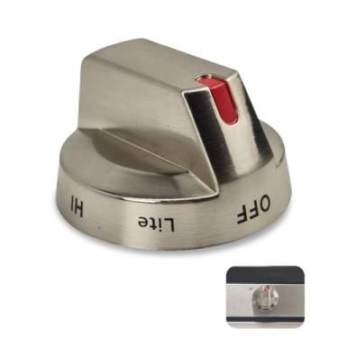 Imagem de HLZDS Puxador de fogão de substituição DG64-00473A, pacote com 1 puxador de forno de metal compatível com Samsung NX58H5600SS NX58F5700WS NX58H5650WS NX58J7750SS NX58M6850SS etc