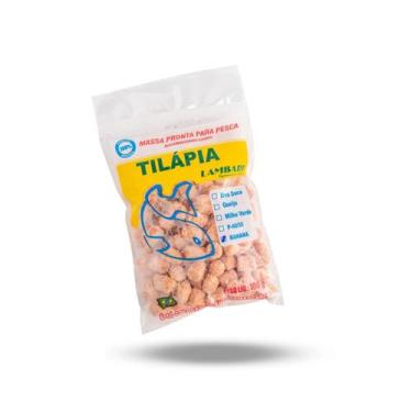 Imagem de Massa Pronta Tilápia Banana100g para Pesca - Lambari