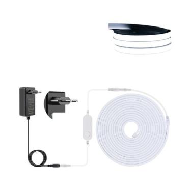 Imagem de Fita De Luz LED Neon COB 24V 10M TUYA Inteligente À Prova d'Água Tubo 