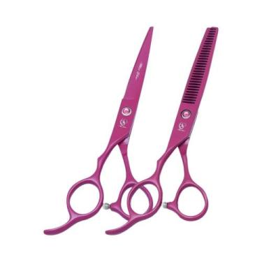Imagem de Tesoura De Cabeleireiro Para Canhotos 5.5" 6.0" Tesoura De Corte E Des