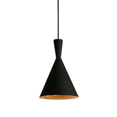 Imagem de Lustre Pendente Taschibra Td 902 Japonês Preto E27 Bivolt