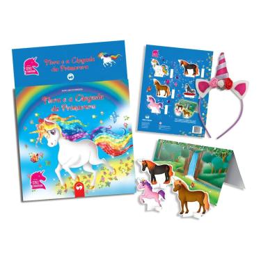 Imagem de Kit Tiara Unicornios Flora e Chegada da Primavera