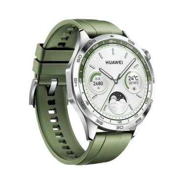 Imagem de Pulseira De Silicone Trançada De 22mm Para HUAWEI WATCH GT4 46mm, Aces