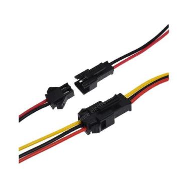 Imagem de Conectores De Fio JST 2/5/10 Pares Plugue Macho Fêmea Terminal De Cabo