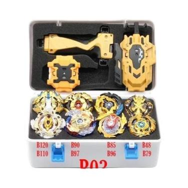 Imagem de Pacote De Brinquedo Metal Fusion Beyblade Burst Takara Tomy Com Lançad
