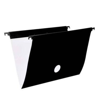 Imagem de Pasta suspensa Delloplus preta 0099.P c/6 unidades Dello