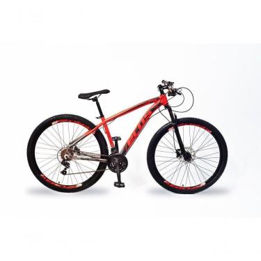 Imagem de Bicicleta Aro 29 Ecos 21M Vermelho e Grafite 19" Vermelho