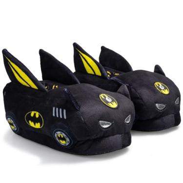 Imagem de DC Chinelo infantil Batman Batmóvel 3D, Preto, 11-12 Little Kid