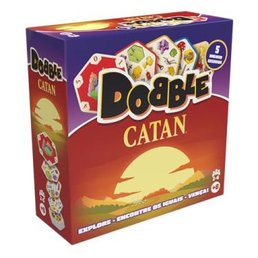 Imagem de Asmodee, Dobble: Catan, Jogo de cartas, Para família, Idade +8, 2-6 jogadores,Partidas de até 15min
