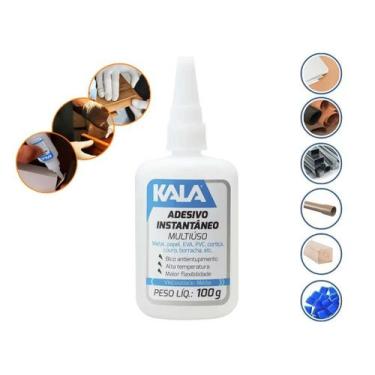 Imagem de Cola Adesivo Instantâneo Multiuso Kala 100g