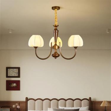 Imagem de Luminária pendente contemporânea americana retrô criatividade sala de estar sala de jantar quarto hotel villa café arte simples led lustre doméstico (i 3 luzes)