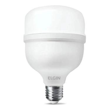 Imagem de Kit 10 Lâmpadas Led Super Bulbo 20w Alta Potência Bivolt Branco Frio E