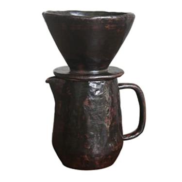 Imagem de Conjunto de cafeteira para fogão e cafeteira, aparelho de filtro de café, aparelho de café de pedra
