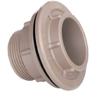 Imagem de ADAPT. PVC SOLD FLANGE Pª Cx.DÁGUA LR 40mmx1.1/4-PLASTILIT