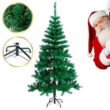 Imagem de Árvore de Natal Estocasa 1,80m 600 Galhos Cheia Verde Luxo