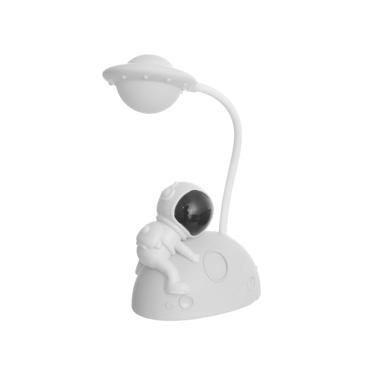 Imagem de Luminária para Mesa Astronauta Lua Cheia com LED USB