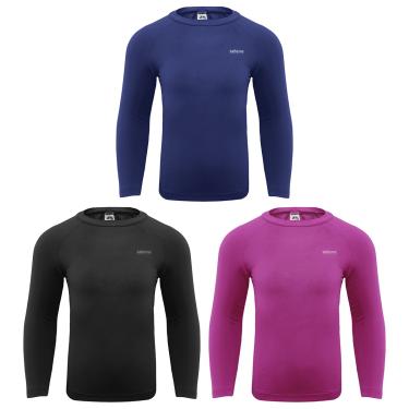 Imagem de Kit 3 Camisas Térmicas Selene UV50+ Manga Longa Infantil