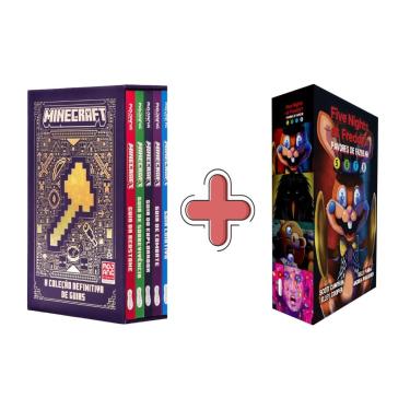 Imagem de Kit de Boxes: Minecraft A Coleção Definitiva de Guias e Pavores de Fazbear, Vols. 4-8, Scott Cawthon