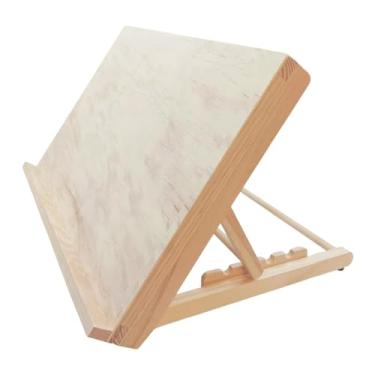 Imagem de Lilihuimaoyi Cavalete de Mesa para Pintura, Cavalete de Desenho, Materiais de Arte, Quadro de Madeira para Desenho E Esboço, para Homens, Mulheres, Pintores, 45cmx30cm
