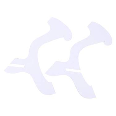 Imagem de SPYMINNPOO Suporte Portátil Estável do Bandolim do Violino Suporte Ukulele para Entusiastas da Música Material Branco Pvc