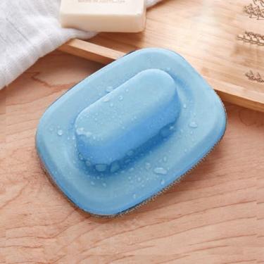 Imagem de 1 escova de limpeza de tela de janela multifuncional: design de superfície plana para limpeza sem esforço no sofá, parede, carpete (azul)