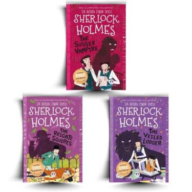 Imagem de Kit 3 Livros em Inglês: Coleção Sherlock Holmes - The Reigate squires 
