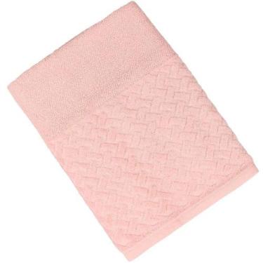 Imagem de Toalha De Banho Finesse 70x130cm 380g-m² 100% Algodão Atlântica Rosa F