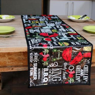 Imagem de Caminho Trilho/Passadeira de Mesa Estampado (Ketchup)